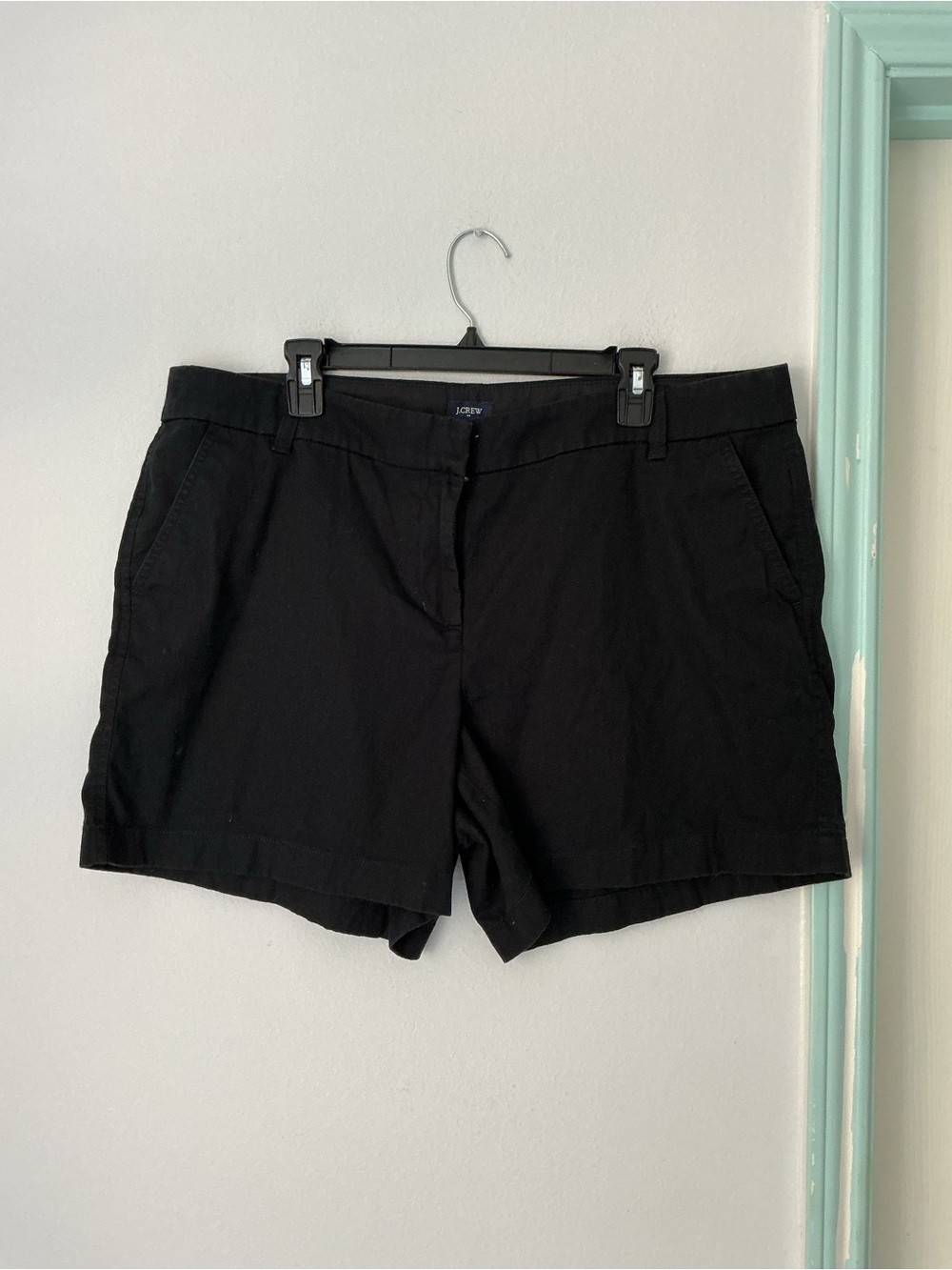 J. Crew Black Women's Casual Chino Bermuda Shorts